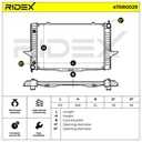 Radiator, engine cooling