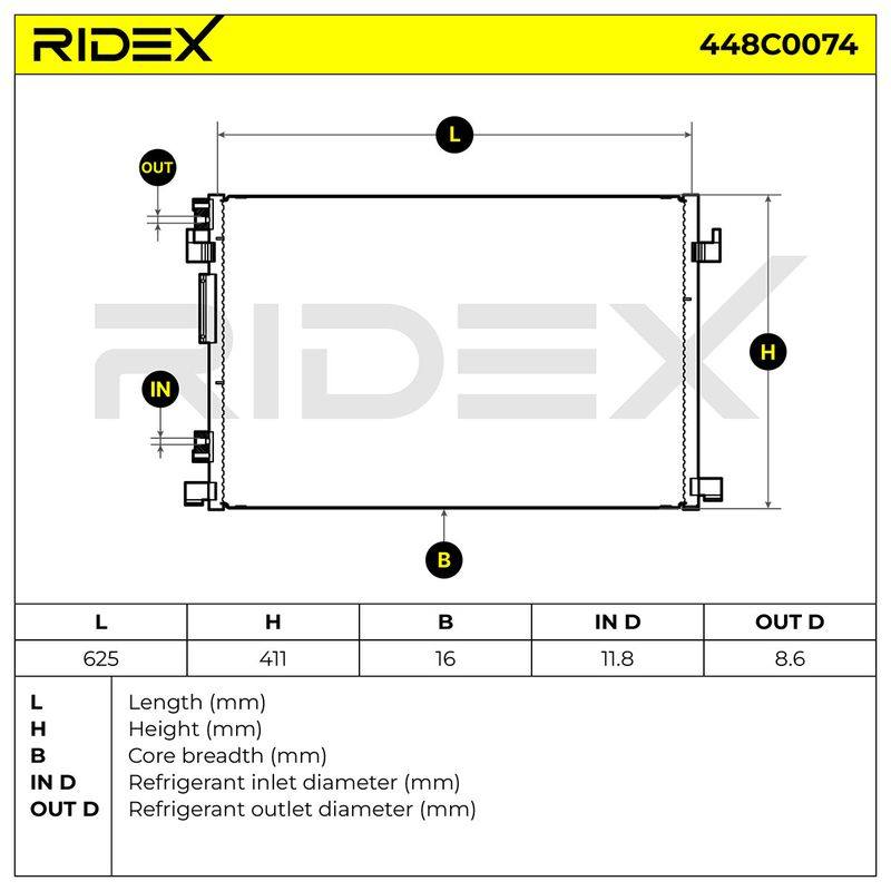 Condenser, air conditioning
