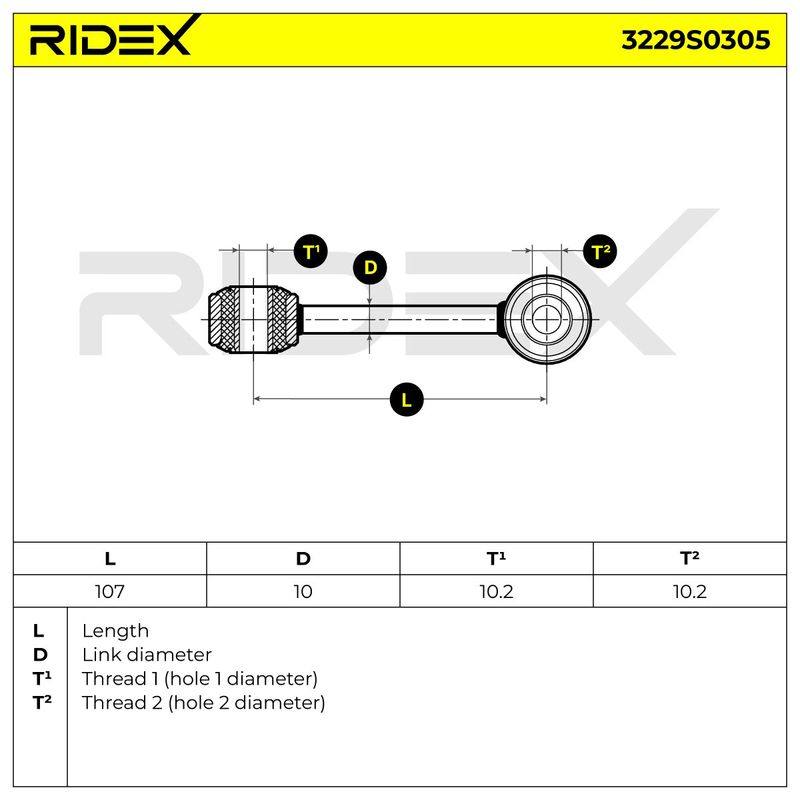 Link/Coupling Rod, stabiliser bar