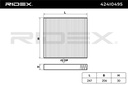 Filter, cabin air