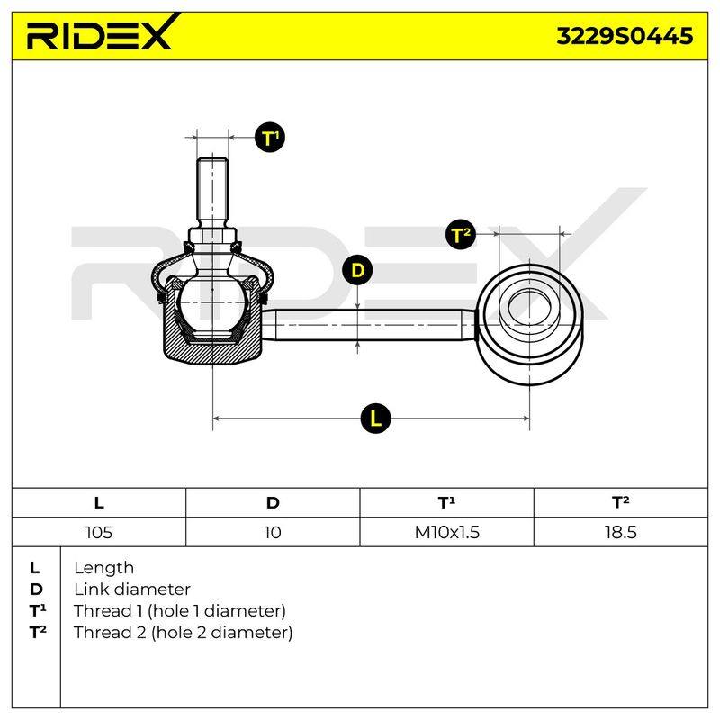 Link/Coupling Rod, stabiliser bar