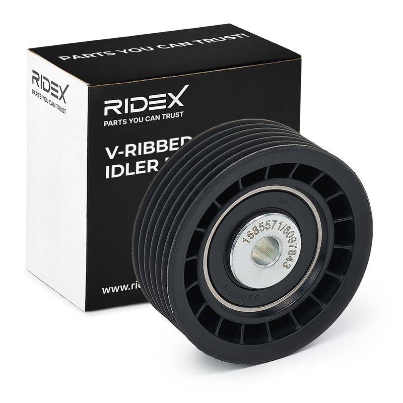 Deflection/Guide Pulley, V-ribbed belt