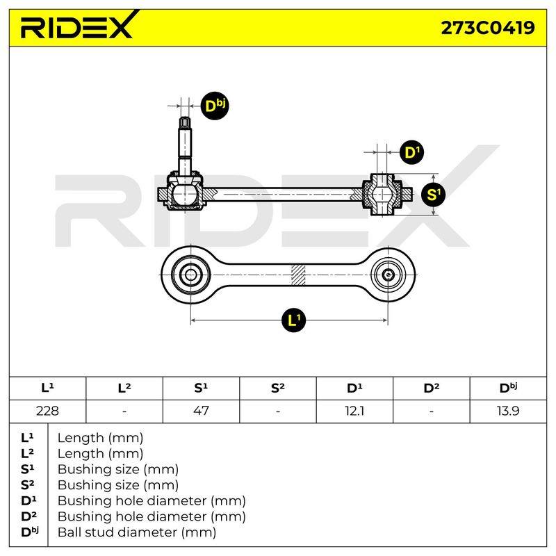 Control/Trailing Arm, wheel suspension