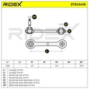 Control/Trailing Arm, wheel suspension