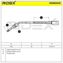 Sensor, exhaust gas temperature