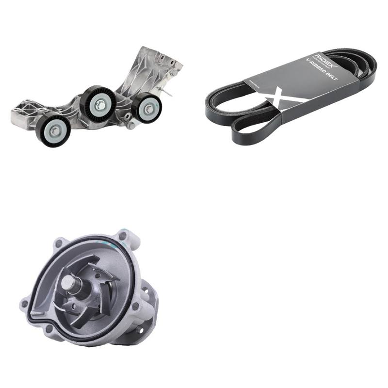 Water Pump + V-ribbed Belt Kit