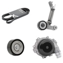 Water Pump + V-ribbed Belt Kit