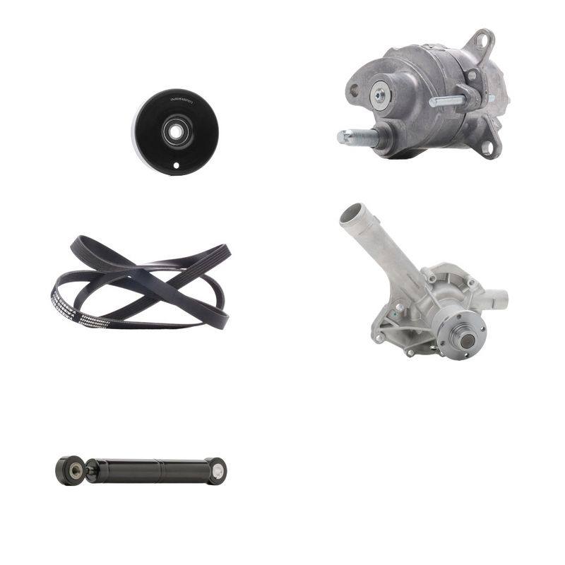 Water Pump + V-ribbed Belt Kit