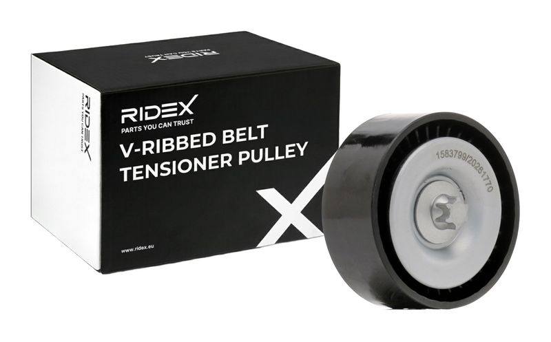 Tensioner Pulley, V-ribbed belt