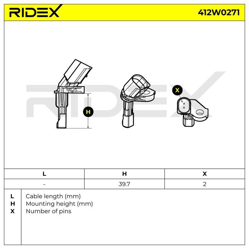 Sensor, wheel speed