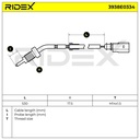 Sensor, exhaust gas temperature