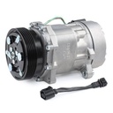 Compressor, air conditioning