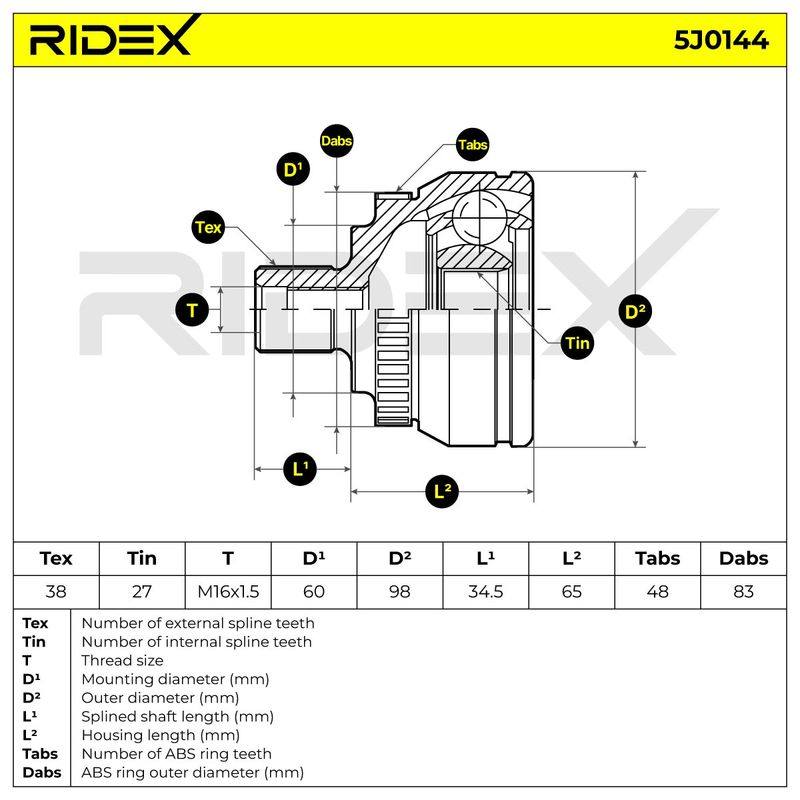 Joint Kit, drive shaft