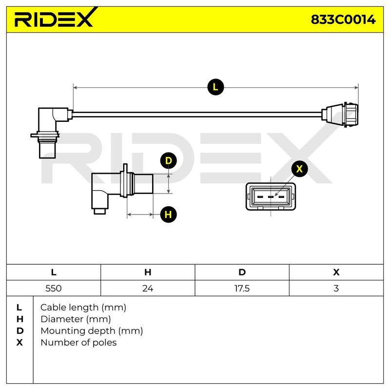 Sensor, crankshaft pulse