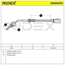 Sensor, exhaust gas temperature