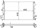 Radiator, engine cooling