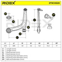 Control/Trailing Arm, wheel suspension