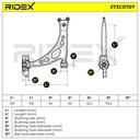 Control/Trailing Arm, wheel suspension