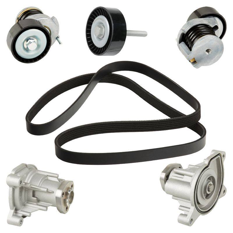 Water Pump + V-ribbed Belt Kit