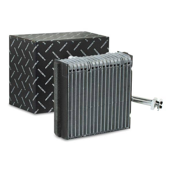 Evaporator, air conditioning