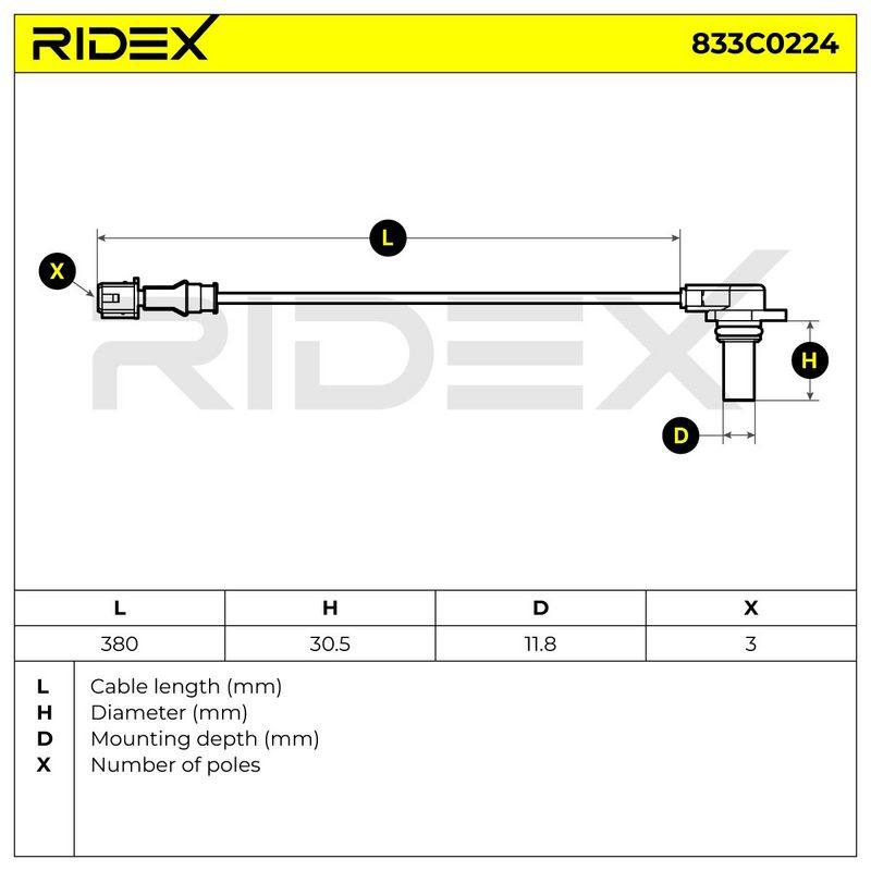 Sensor, crankshaft pulse