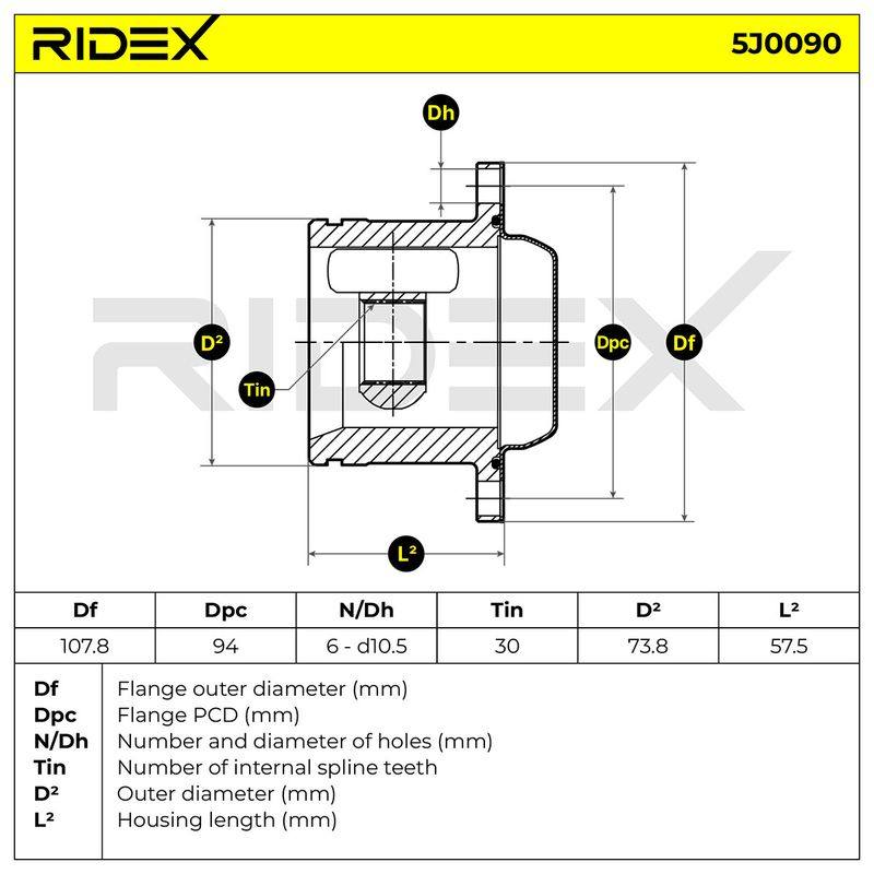 Joint Kit, drive shaft