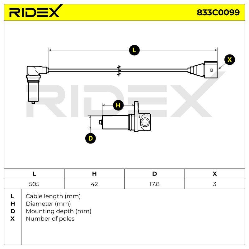 Sensor, crankshaft pulse
