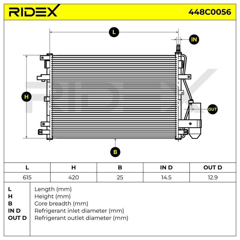 Condenser, air conditioning