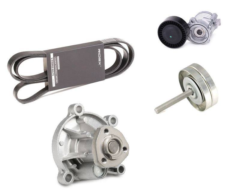 Water Pump + V-ribbed Belt Kit