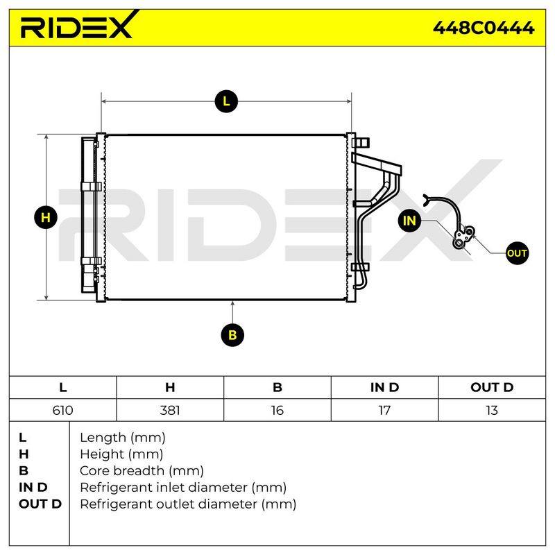 Condenser, air conditioning