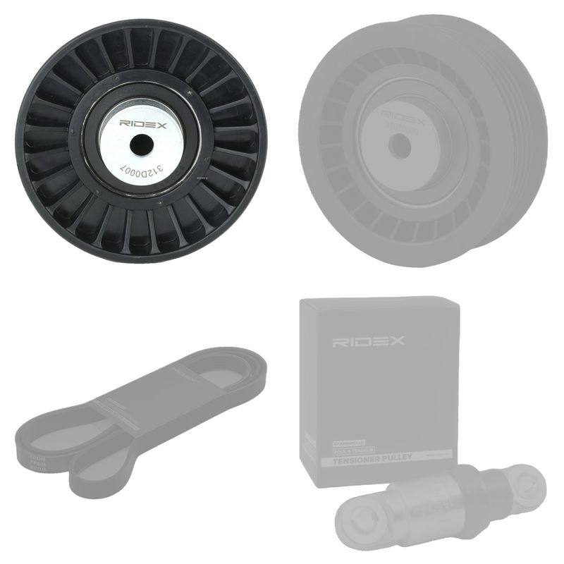 V-ribbed Belt Set