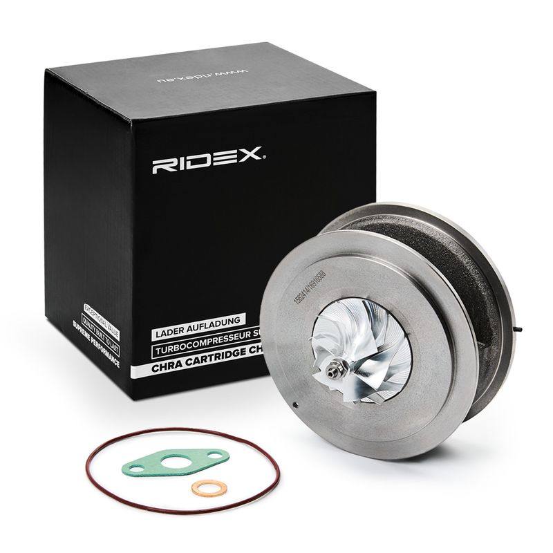 Core assembly, turbocharger