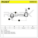 Link/Coupling Rod, stabiliser bar