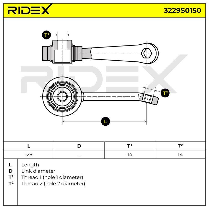 Link/Coupling Rod, stabiliser bar