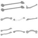 Control/Trailing Arm Kit, wheel suspension