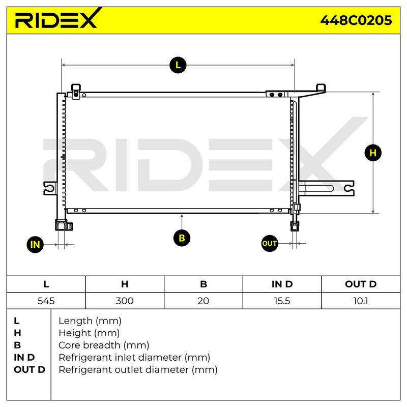 Condenser, air conditioning