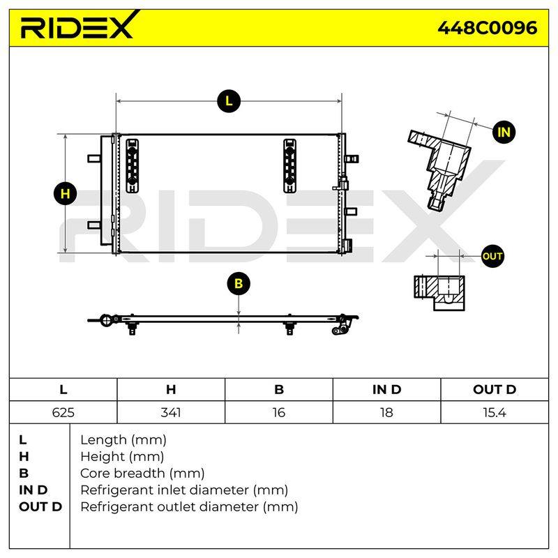Condenser, air conditioning
