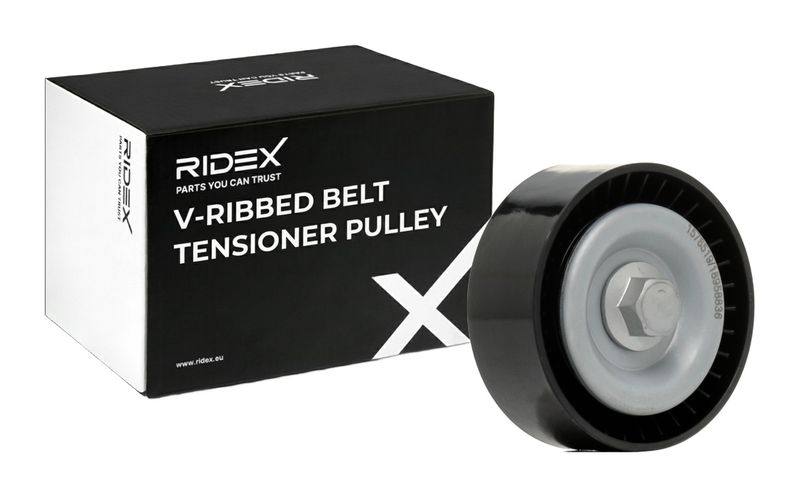 Tensioner Pulley, V-ribbed belt