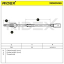 Sensor, exhaust gas temperature