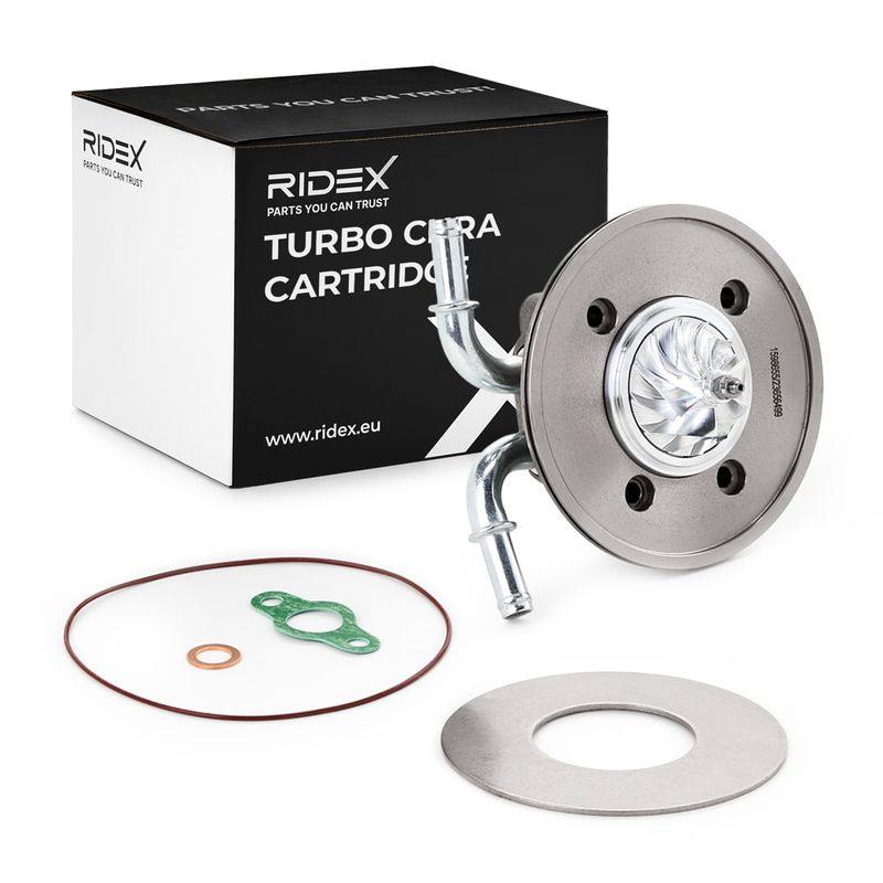 Core assembly, turbocharger