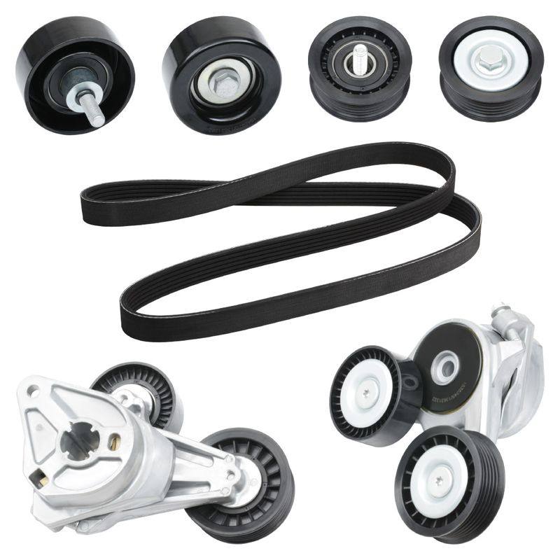 V-ribbed Belt Set
