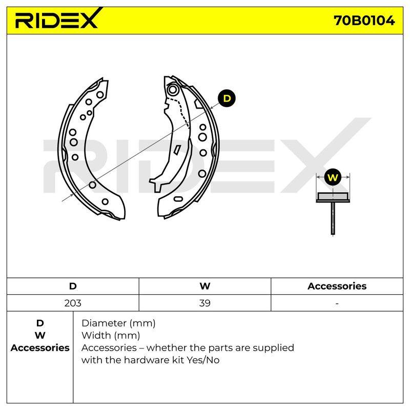 Brake Shoe Set