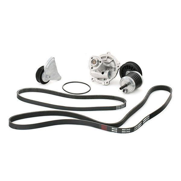 Water Pump + V-ribbed Belt Kit