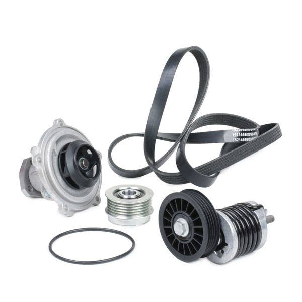 Water Pump + V-ribbed Belt Kit