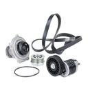 Water Pump + V-ribbed Belt Kit