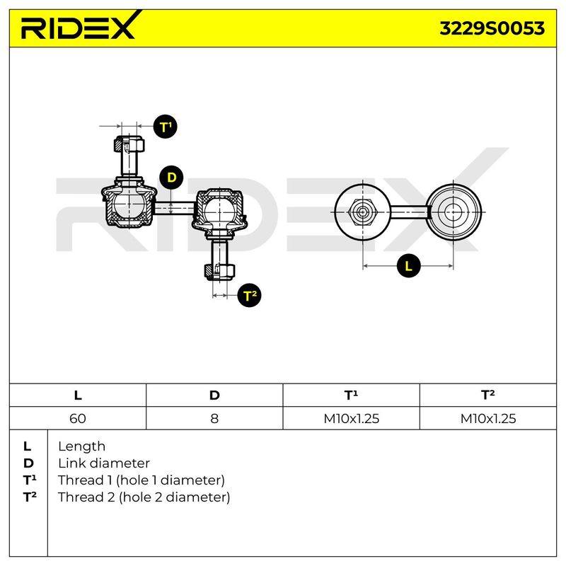 Link/Coupling Rod, stabiliser bar