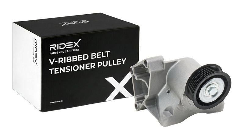 Tensioner Pulley, V-ribbed belt