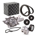 Water Pump + V-ribbed Belt Kit