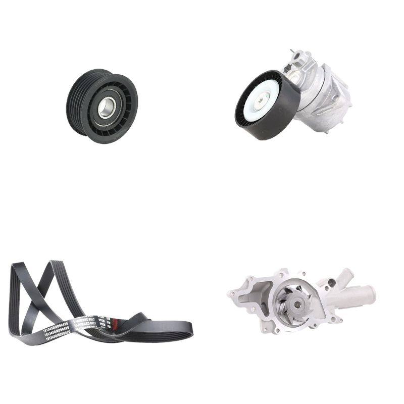 Water Pump + V-ribbed Belt Kit