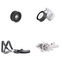 Water Pump + V-ribbed Belt Kit